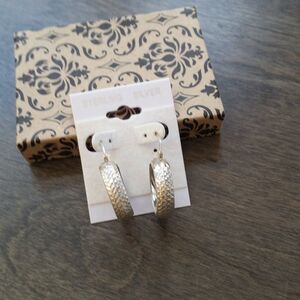 Sterling silver earrings